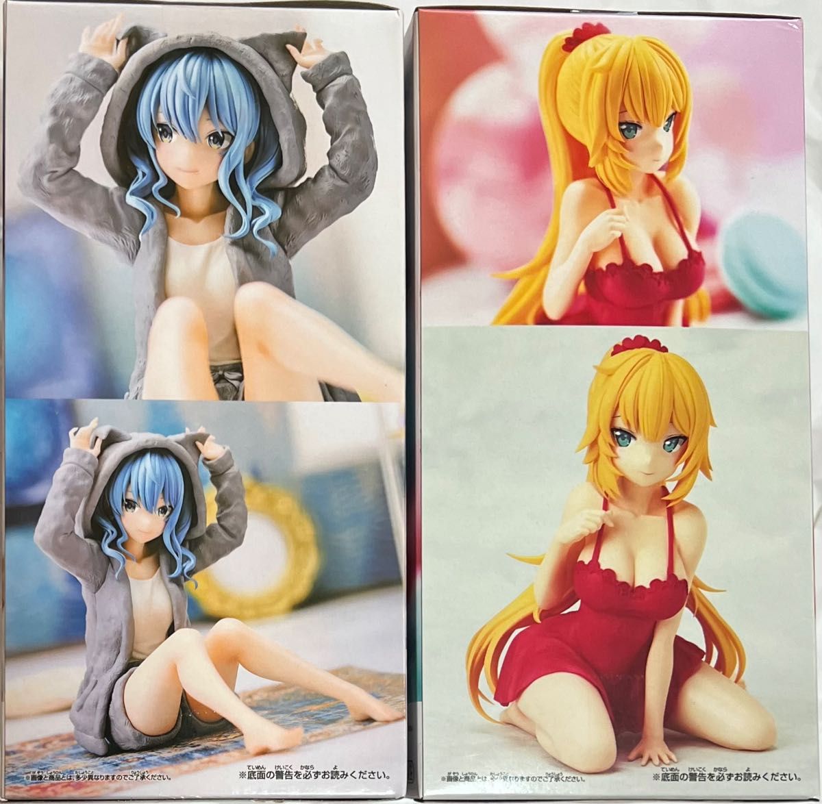 ホロライブ フィギュア 星街すいせい 赤井はあと Relax time 2個 ホロライブ フィギュア 星街すいせい 赤井はあと Relax time 2個