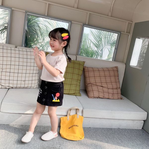 子供シャツ　女の子ｔシャツ　カジュアル系 キッズ服　夏　ブラウス　トップス　男の子　子供服　薄いピンク　110サイズ_画像7