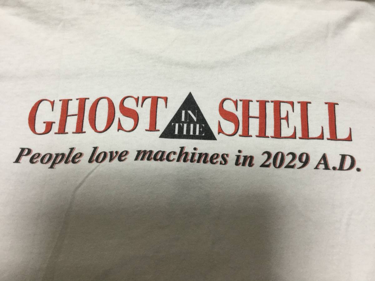 1995 Ghost in the Shell復古T卹Ghost In the Shell Tee Ghost in the Shell草K元素T卹Akira AKIRA 原文:1995年製 攻殻機動隊 ビンテージ Tシャツ Ghost In The Shell Tee ゴーストインザシェル 草薙素子 T-Shirt アキラ AKIRA
