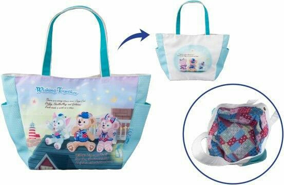 完売 新品 未使用 タグ付き ディズニー TDS 15周年 ダッフィー シェリーメイ ジェラトーニ 猫 トート バッグ エコバッグ 母の日