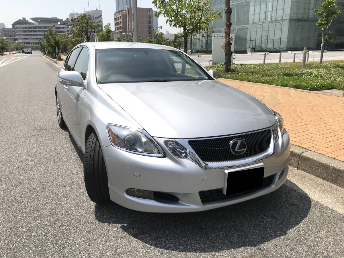  Lexus GS 450h hybrid digital broadcasting real running vehicle inspection "shaken" equipped back camera remote control starter 