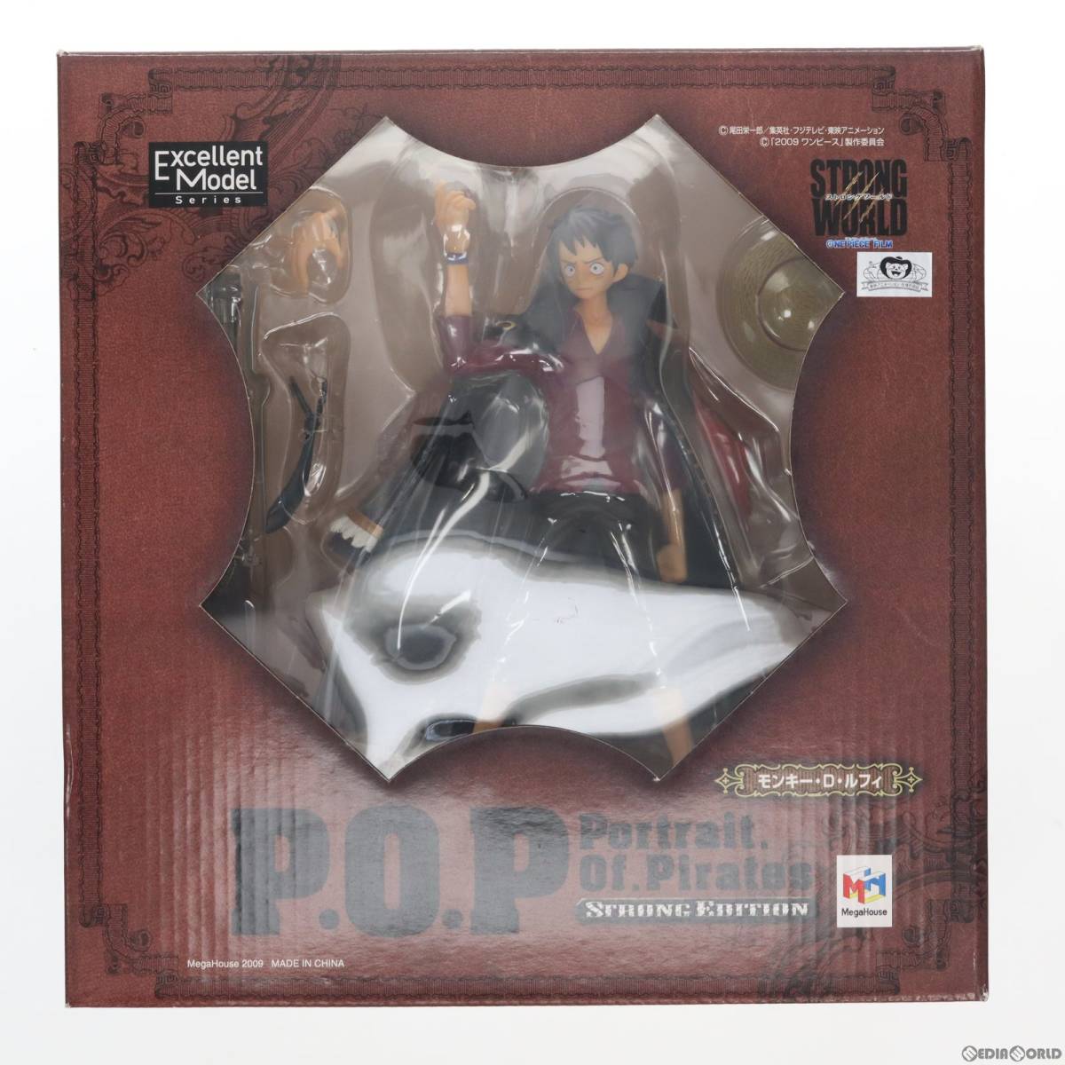 【中古】[FIG]Portrait.Of.Pirates P.O.P STRONG EDITION モンキー・D・ルフィ ONE PIECE FILM STRONG WORLD(ワンピース フィルム ストロン_画像1