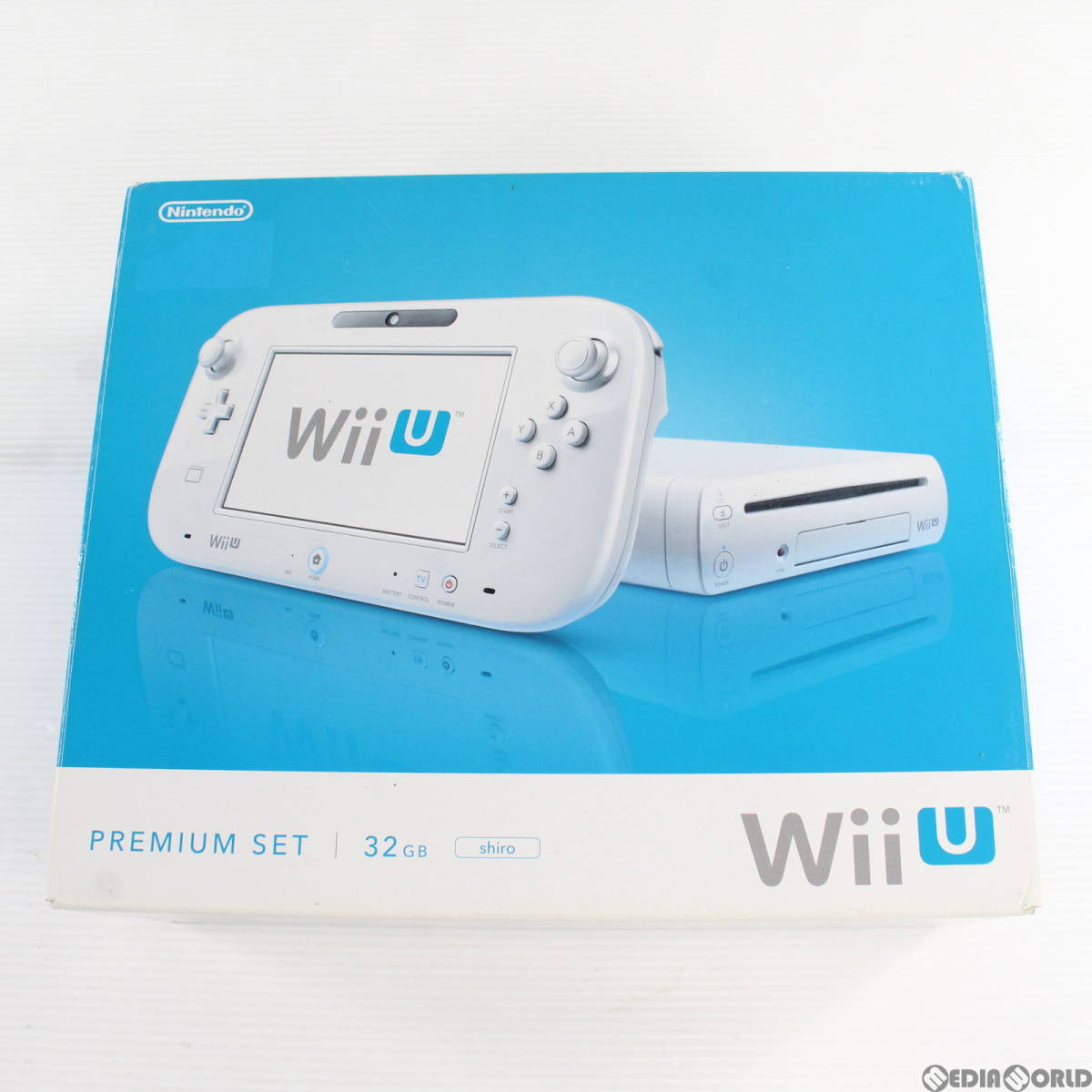 [本体][WiiU]Wii U プレミアムセット 白 PREMIUM SET shiro(本体メモリー32GB)(WUP-S-WAFC)(60009506)