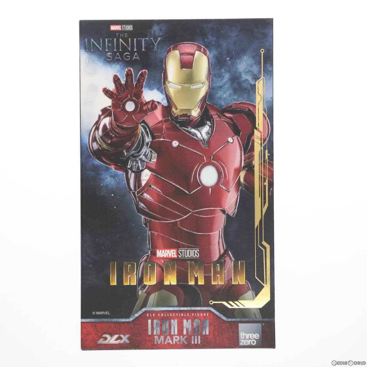 【中古】[FIG]DLX Iron Man Mark 3(DLX アイアンマン・マーク3) Marvel Studios: The Infinity Saga(マーベル・スタジオ: インフィニティ・