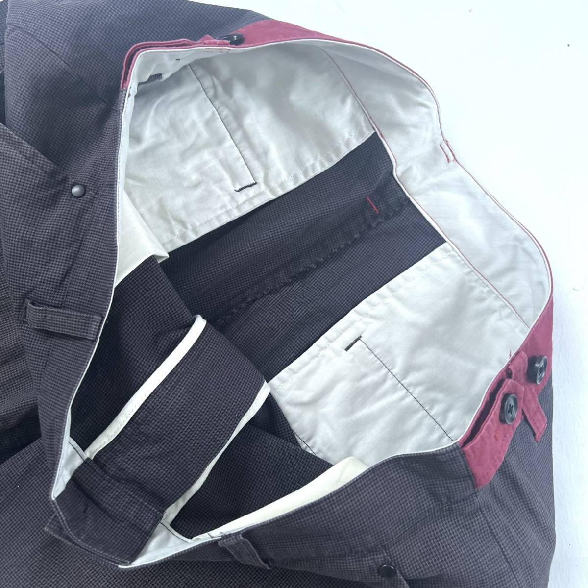 【送料無料】Pearly Gates パーリーゲイツ 千鳥格子柄 ハーフパンツ メンズ 5 L ロゴ ゴルフ GOLF ズボン ショートパンツ