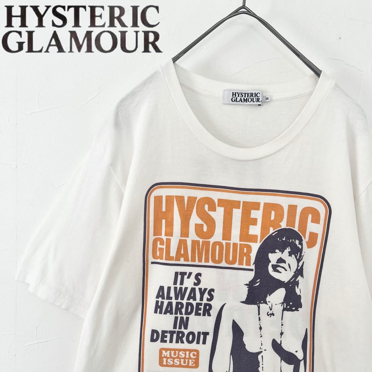 HYSTERIC GLAMOUR ヒステリックグラマー ヒスガール Tシャツ M 半袖 綿