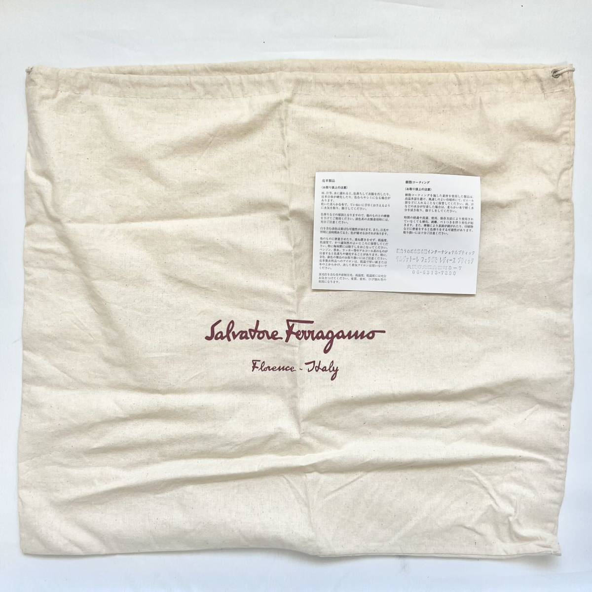 【送料無料】Salvatore Ferragamo フェラガモ 2wayバッグ レザー ショルダーバッグ ハンドバッグ ガンチーニ ベージュ 金具 鞄の画像10