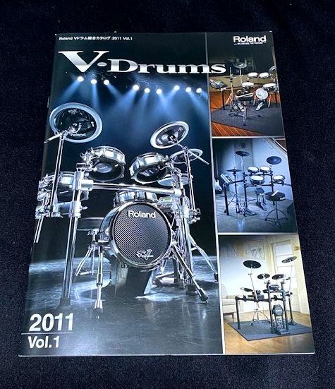 ROLAND ローランド　V-DRUMS　2011年カタログ　39ページ_画像1