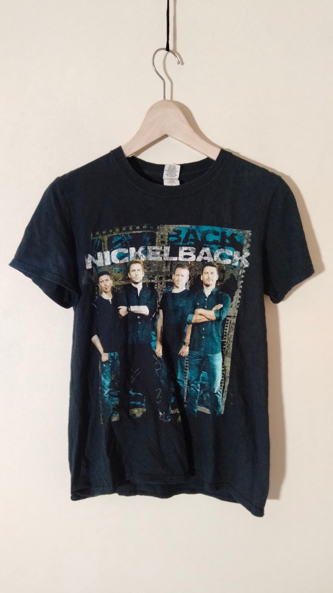 希少 NICKELBACK ニッケルバック バンドＴシャツ ライブＴシャツ バンＴ Sサイズ アメリカンハードロック　オルタナ　_画像1