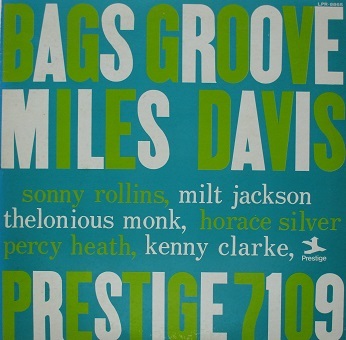 LP.BAG*S GROOVE*MILES DAVIS. prestige.LPR-8865. regular price *2000 jpy.