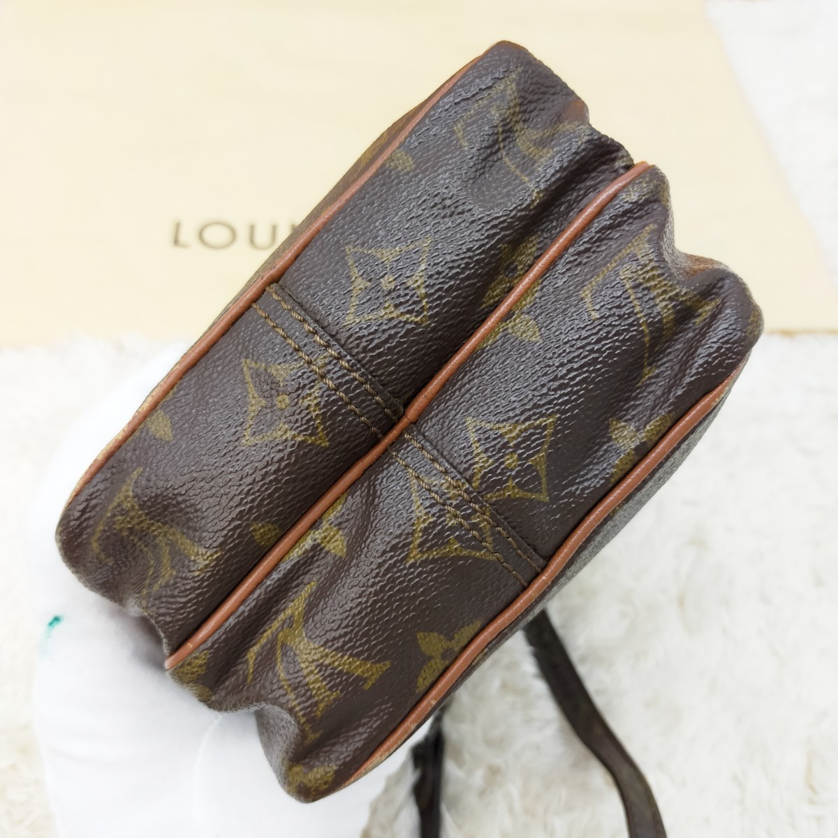 正規品 LOUISVUITTON ルイヴィトン ヴィトン ショルダーバッグ ミニショルダー 旧 アマゾン モノグラム ヴィンテージ ビンテージ M45238_画像6