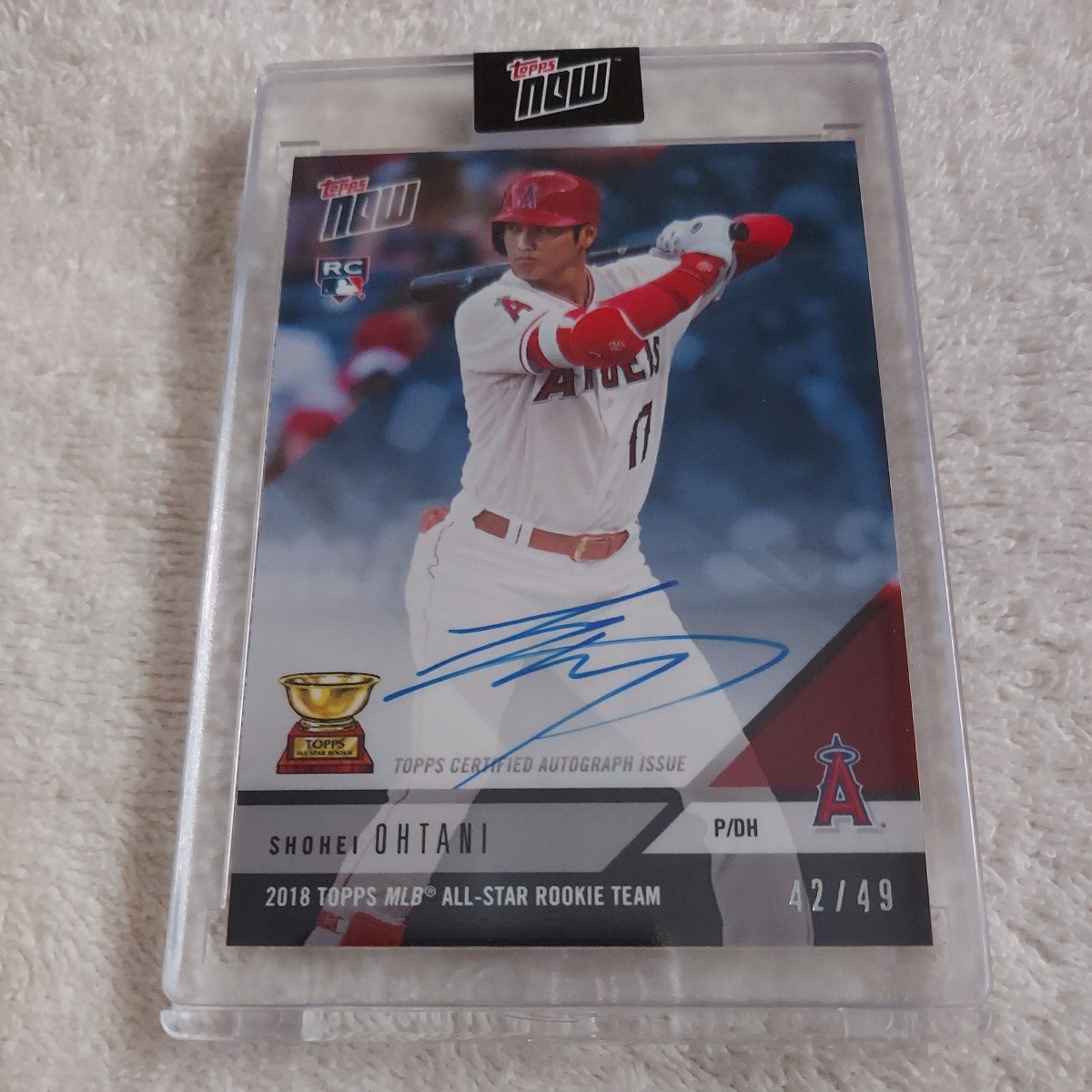 Yahoo!オークション - 【49枚限定】大谷翔平 2018 Topps Now AL...