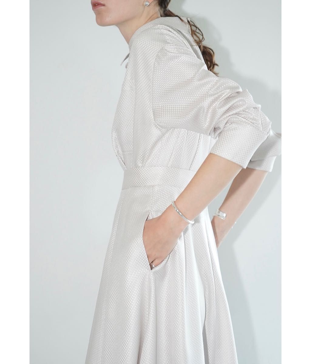 新作、CLANE クラネCHINTZ LENO CLOTH ONEPIECE