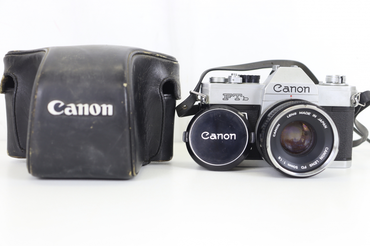 Canon FTb 一眼レフカメラ LENS FD 50mm 1:1.8 キャノン フィルム