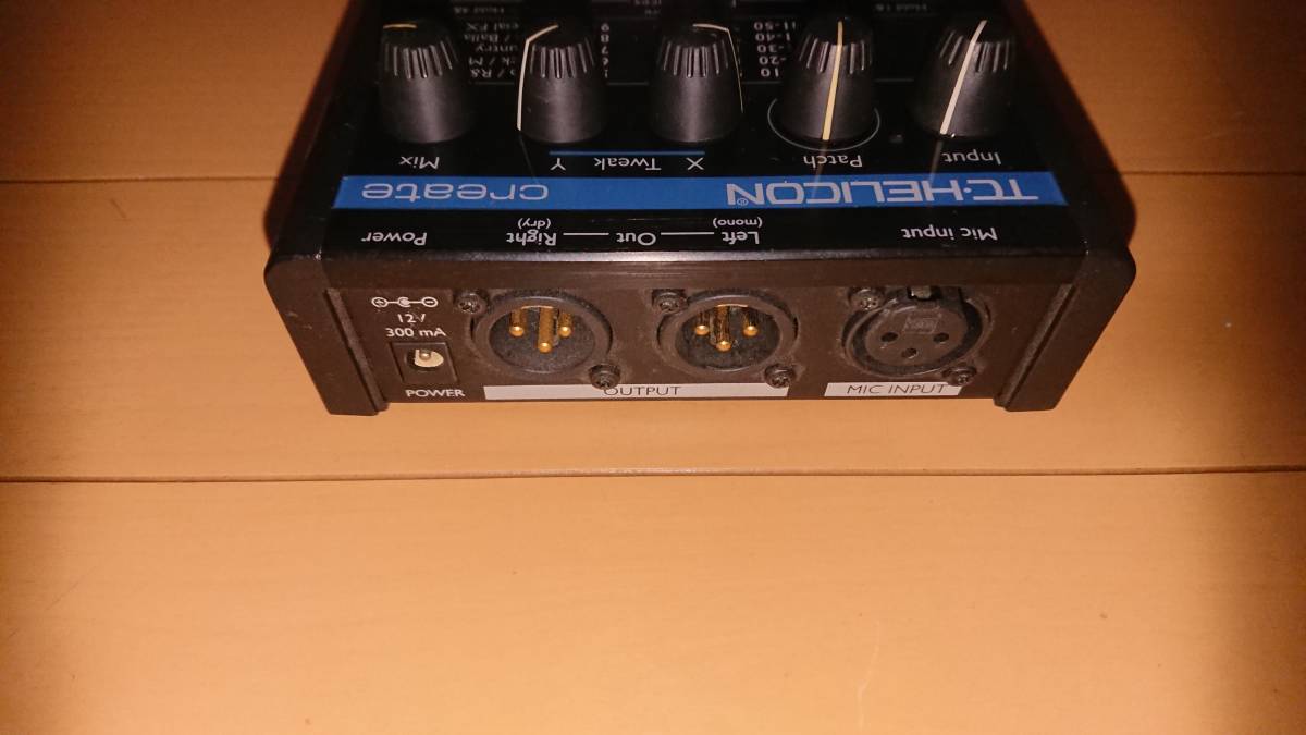 TC－HELICON VoiceTone Create ボーカル用エフェクター 中古 箱付き_画像5