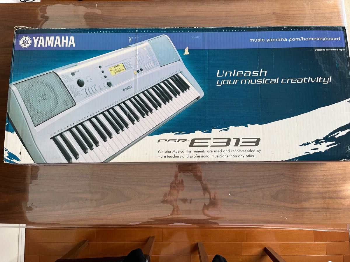 【取扱説明書、箱付き】YAMAHA 電子ピアノ PSR-E313