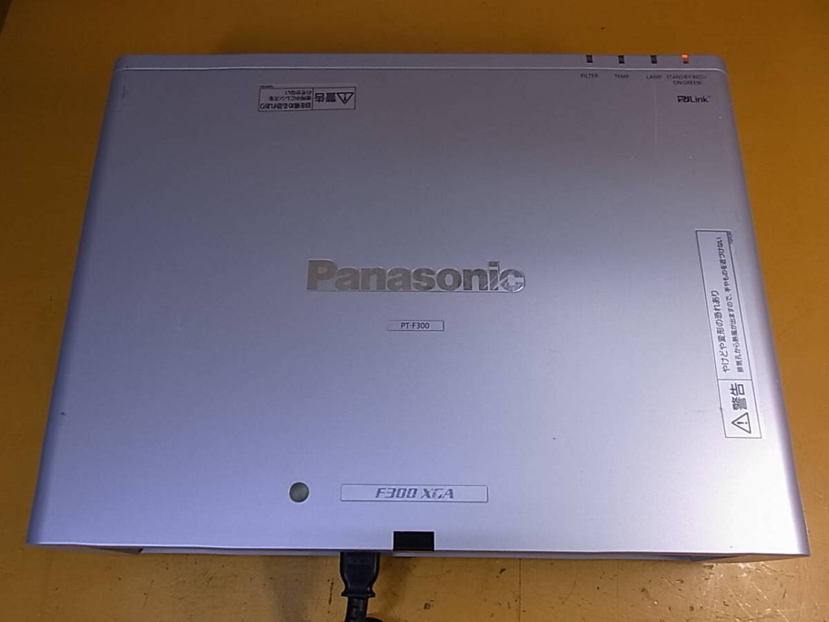 *Z/479* Panasonic Panasonic* liquid crystal projector *PT-F300* operation OK