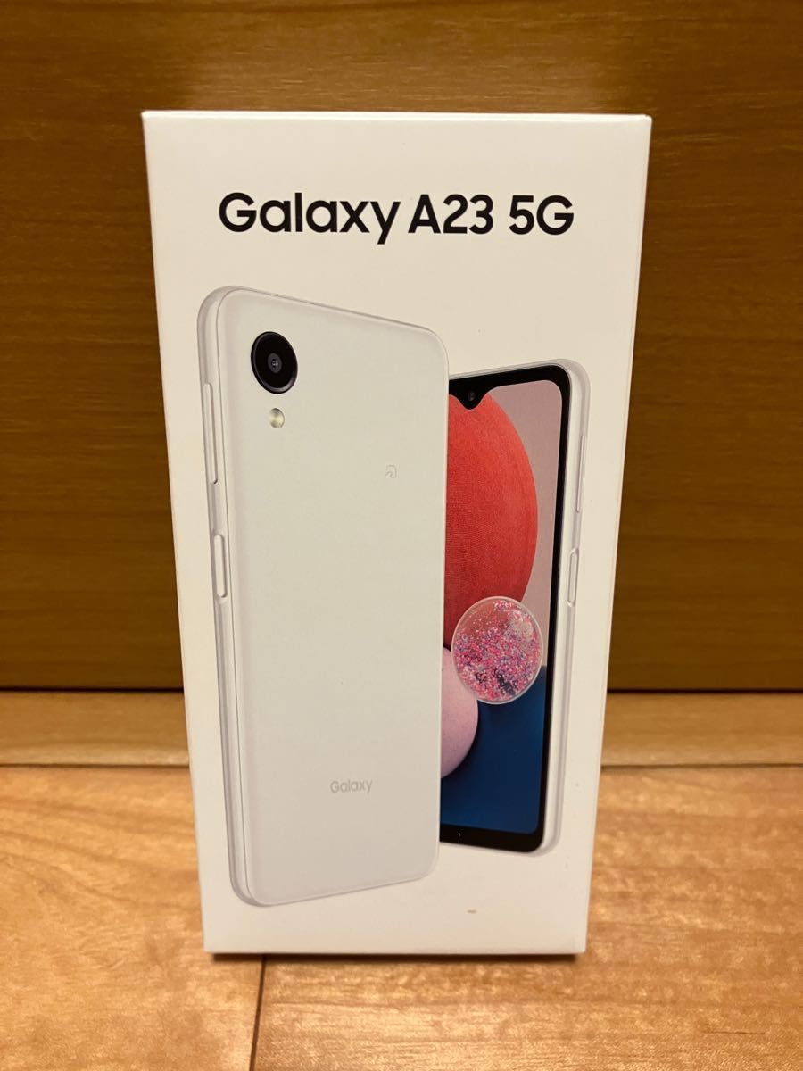 再値下げ 未使用品 Galaxy A23 5G ホワイト SCG18 64GB UQ mobile｜PayPayフリマ