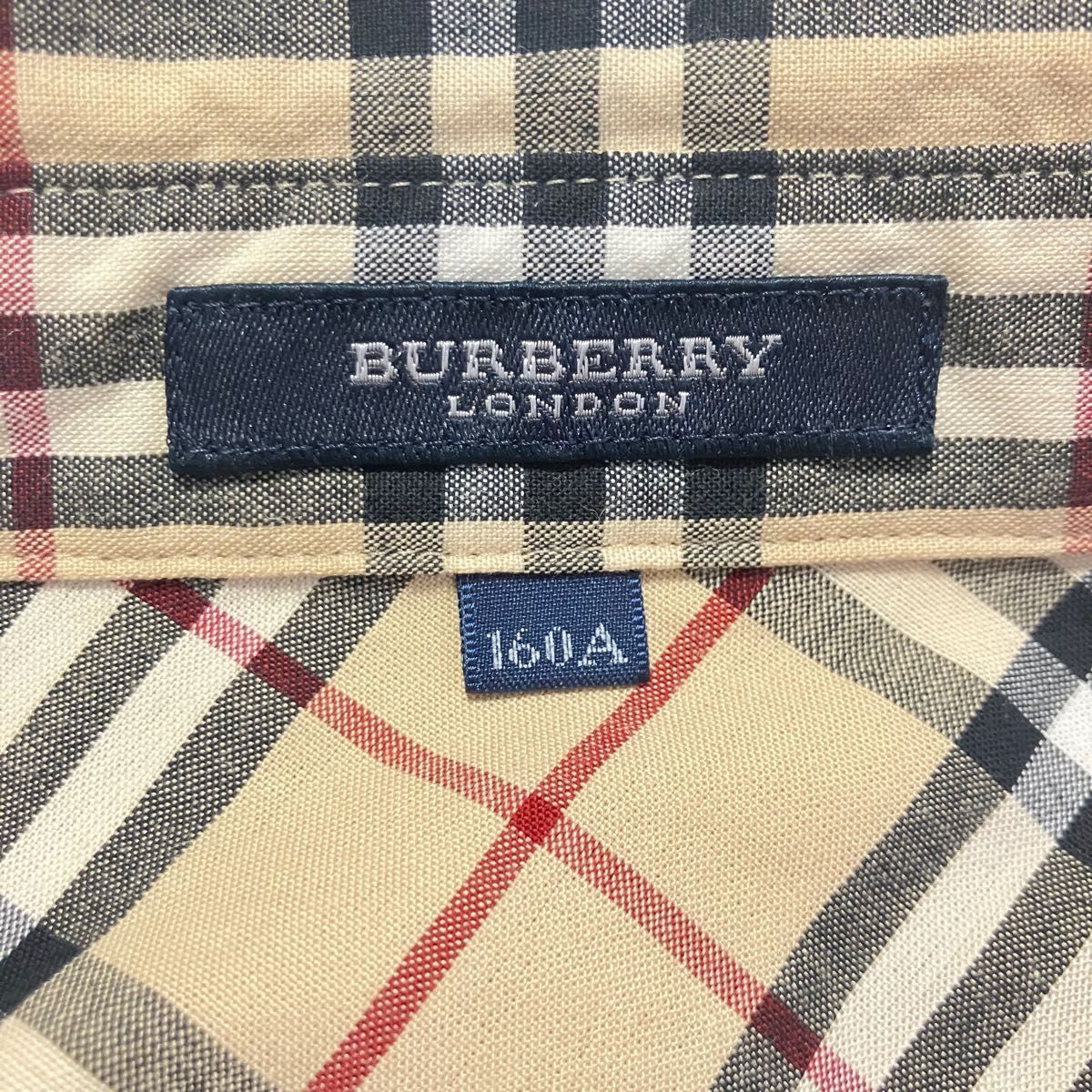 Burberry London 160A 上下 美品】バーバリーロンドン ノバチェック ジップアップ