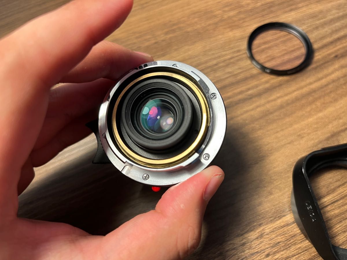 ライカ Leica ELMARIT 28mm f2 8 ASPH 11606 美品 フード付き 第 ライカ Leica ELMARIT 28mm f2 8 ASPH 11606 美品 フード付き 第