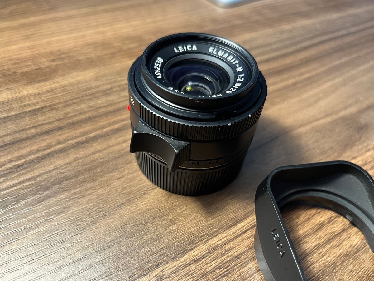 ライカ Leica ELMARIT 28mm f2 8 ASPH 11606 美品 フード付き 第 ライカ Leica ELMARIT 28mm f2 8 ASPH 11606 美品 フード付き 第