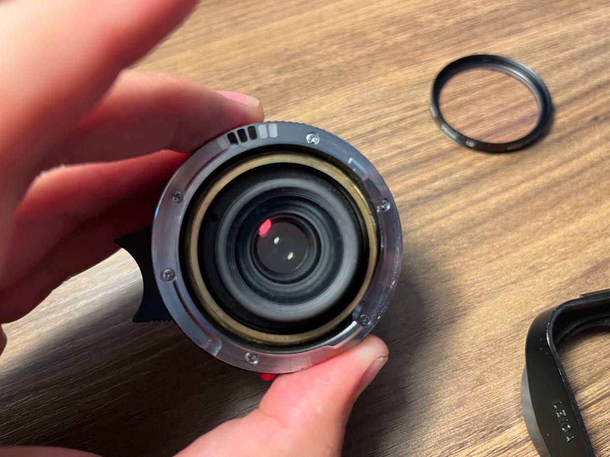 ライカ Leica ELMARIT 28mm f2 8 ASPH 11606 美品 フード付き 第 ライカ Leica ELMARIT 28mm f2 8 ASPH 11606 美品 フード付き 第