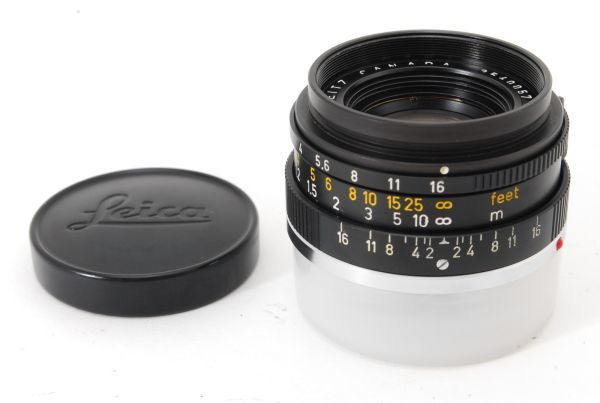 [AB- Exc] Leica SUMMICRON-M 35mm f/2 Lens 6Elements Canada w/cap From JAPAN 8494_画像2