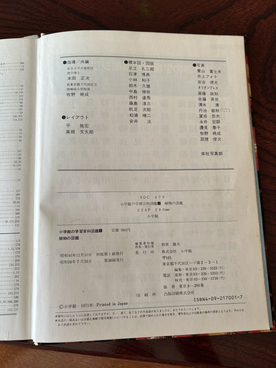 植物の図鑑　小学館の学習百科図鑑1_画像7