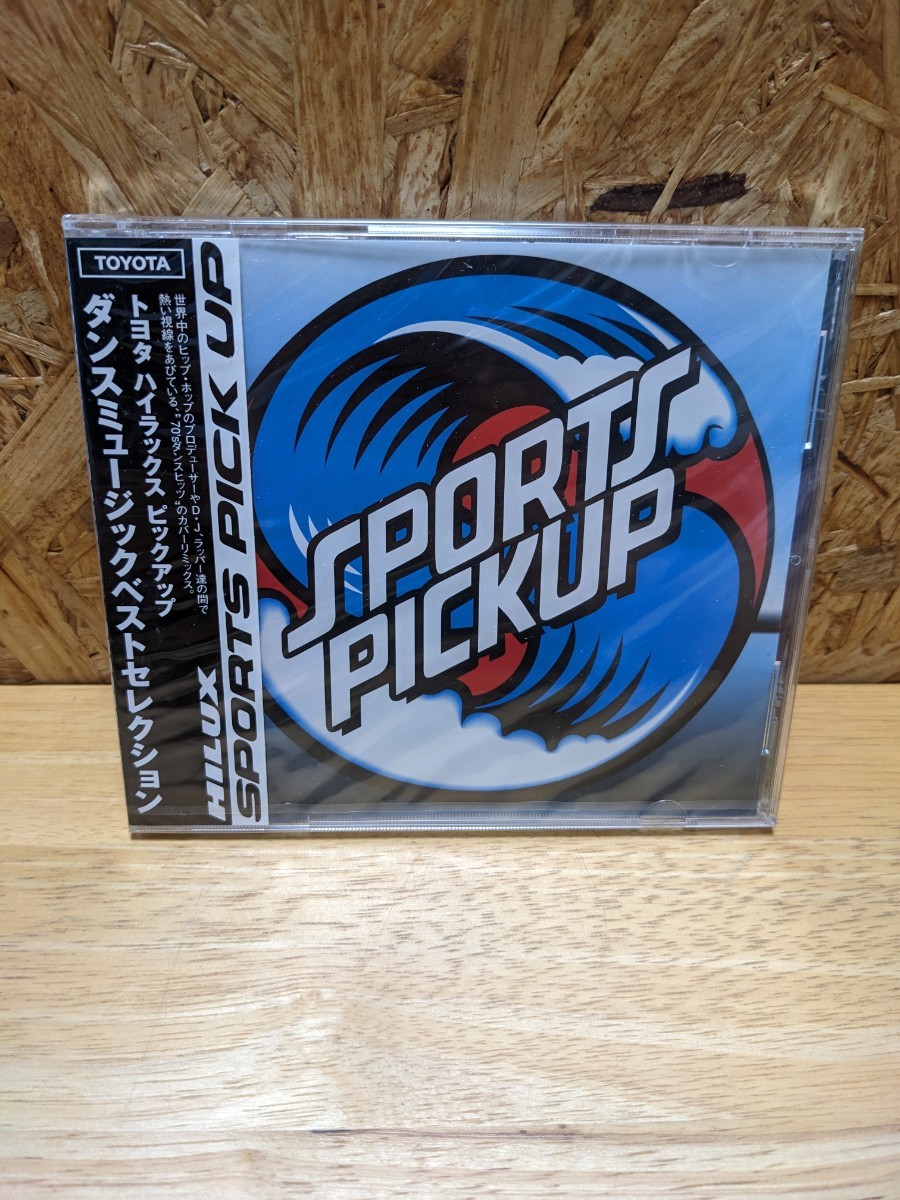 未開封　非売品 TOYOTA トヨタ ハイラックス　ピックアップ ダンスミュージック ベストコレクション SPORTS PICKUP CD アルバム CDアルバム_画像1