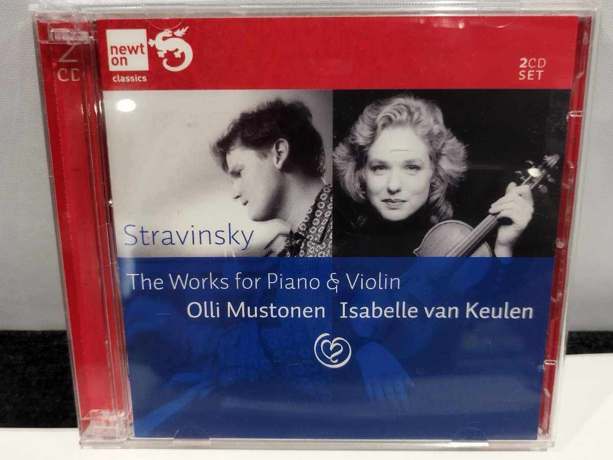【CD】ストラヴィンスキー　ヴァイオリンとピアノのための作品全集／イザベル・ファン・クーレン／オリ・ムストネン【ac06】_画像1