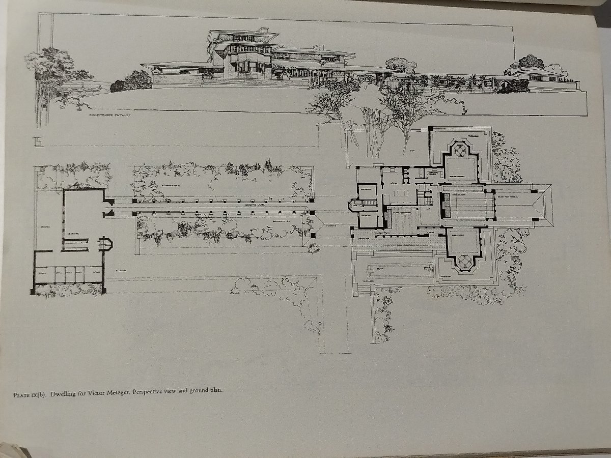 【まとめ/2冊セット】FRANK LLOYD WRIGHT/フランク・ロイド・ライト 洋書/英語/建築/設計【ac07】_画像5