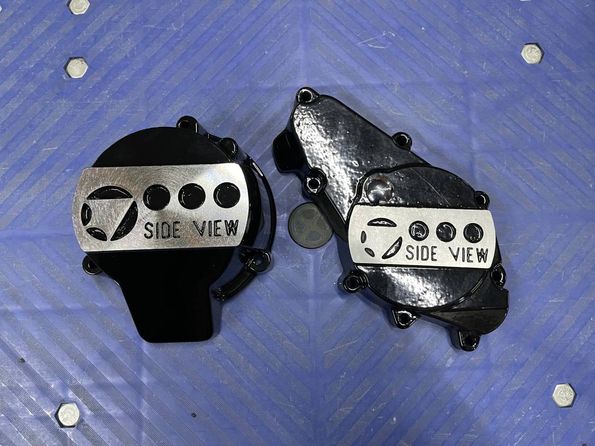中古美品CBX サイドビュー 黒 ダイナモ ポイントカバー/②SIDE VIEW