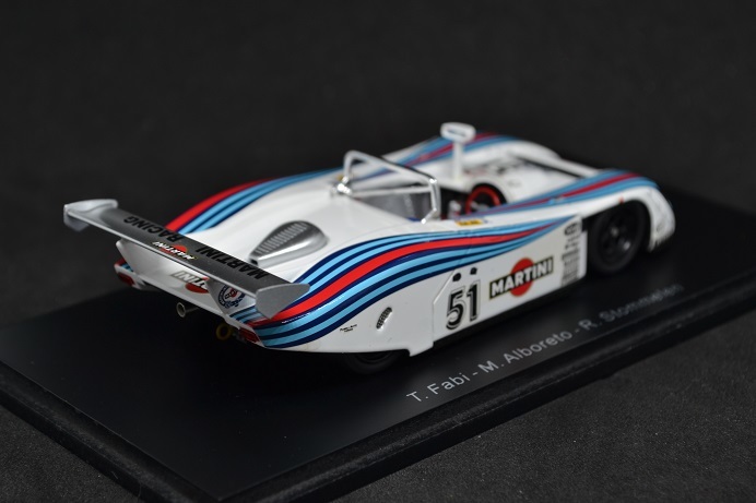 SPARK 1/43 Lancia Martini GR6 No.51 LM 1982 スパーク ランチア マルティ二 LC1 ル・マン デカール付き 絶版 希少_画像4