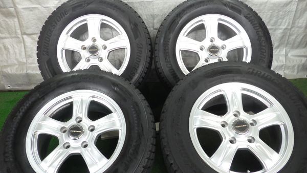 285/60R18　ブリヂストン　DM-v3　スタッドレスタイヤ　18×8J　PCD150　＋52　4本SET