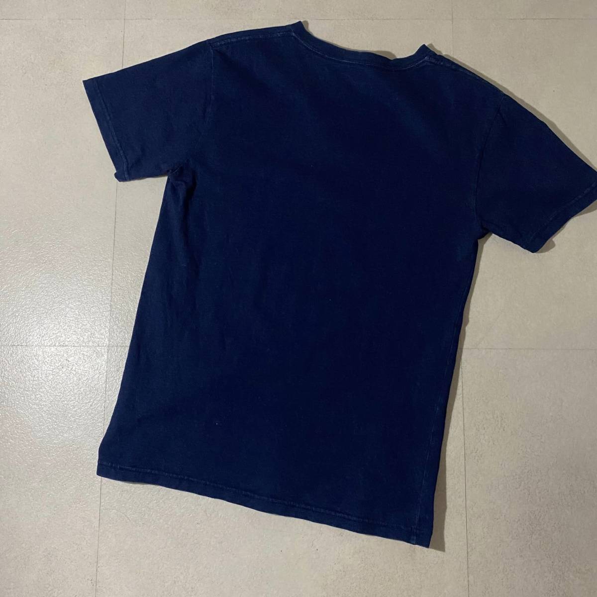 BLUE BLUE ブルーブルー Tシャツ インディゴ染 H.R.MARKET HRM ハリウッドランチマーケット ハリラン 聖林公司【S】_画像5