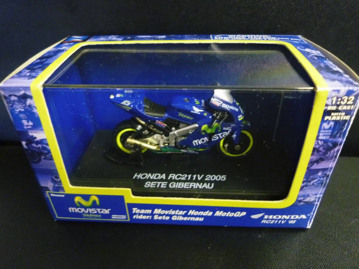 ニューレイ 1/32 ホンダ RC211-V #15 セテ.ジベルナウ HONDA