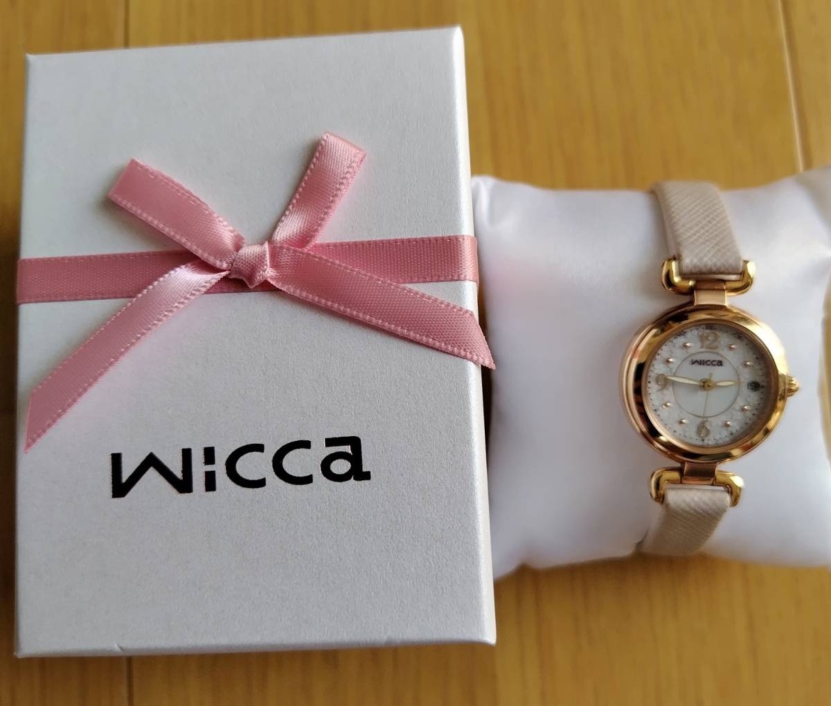 Wicca ウィッカ 電波ソーラー H0F8-R007858　腕時計