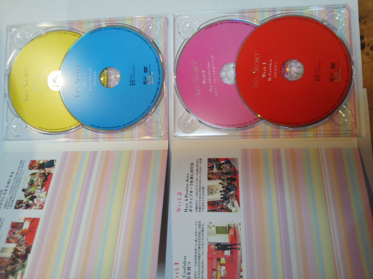 INES SECRET イネスシークレット DVD 8枚組 BOX 美容_画像4