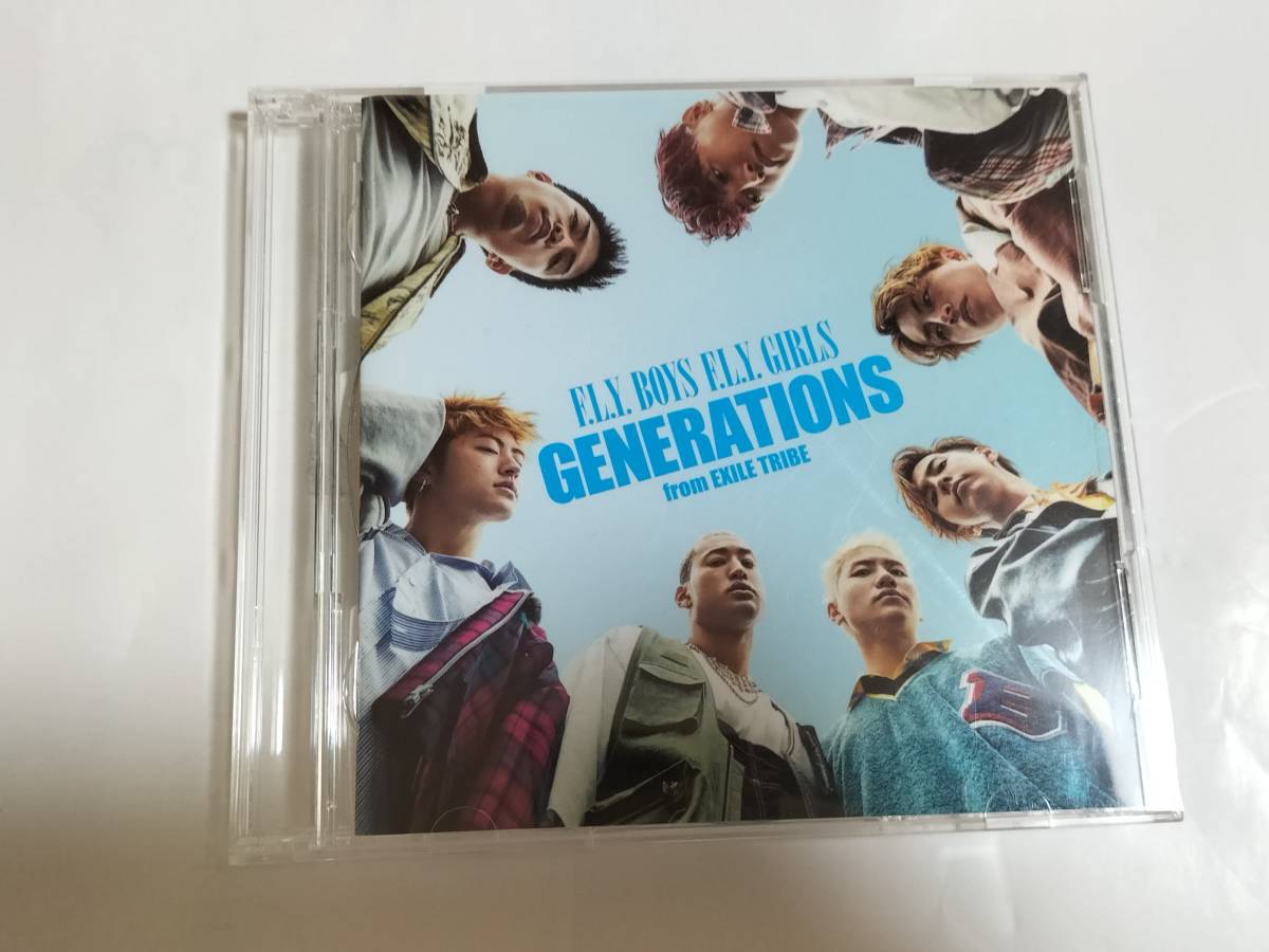 CD DVD GENERATIONS from EXILE TRIBE F.L.Y. BOYS F.L.Y. GIRLS ジェネレーションズ_画像1
