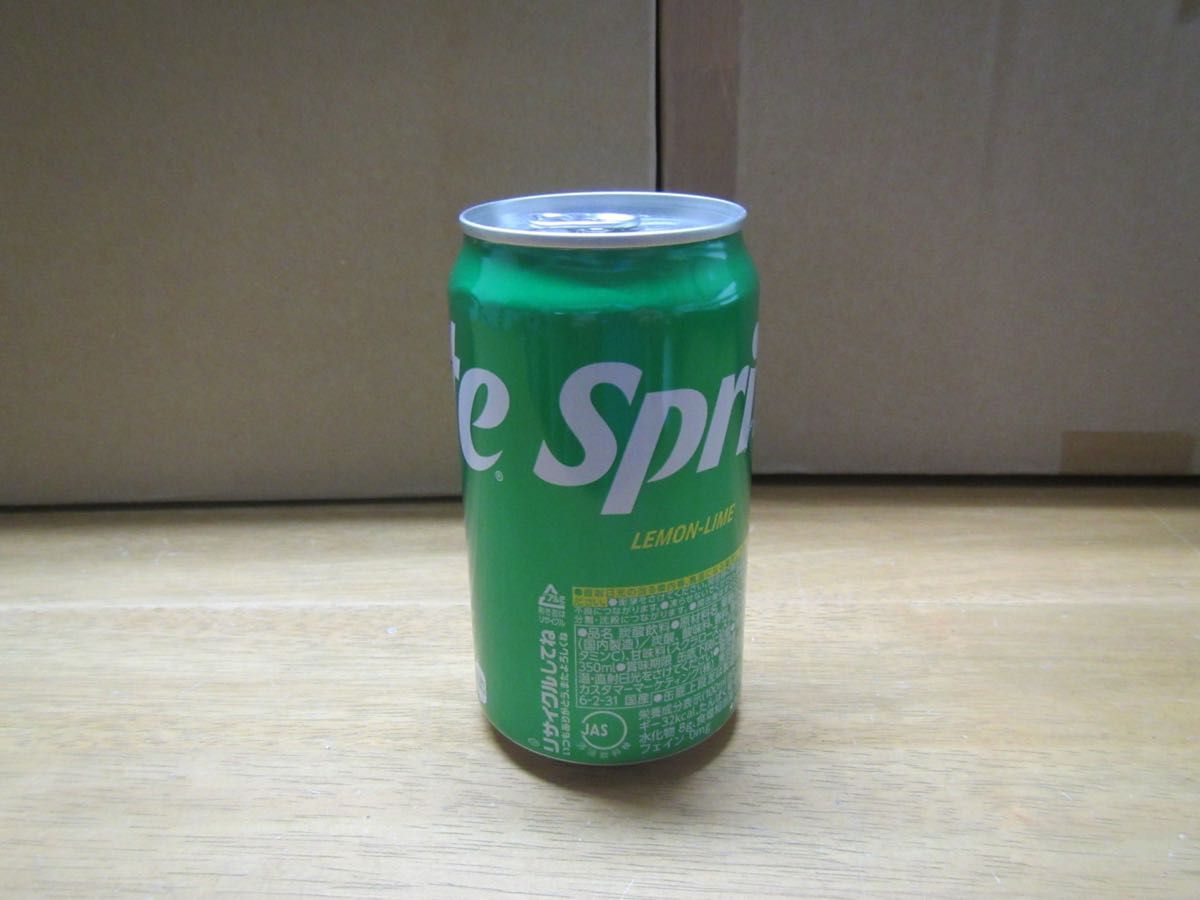 セーフ缶 空き缶ケース ハンドメイドリメイク缶【スプライト 350ml 】