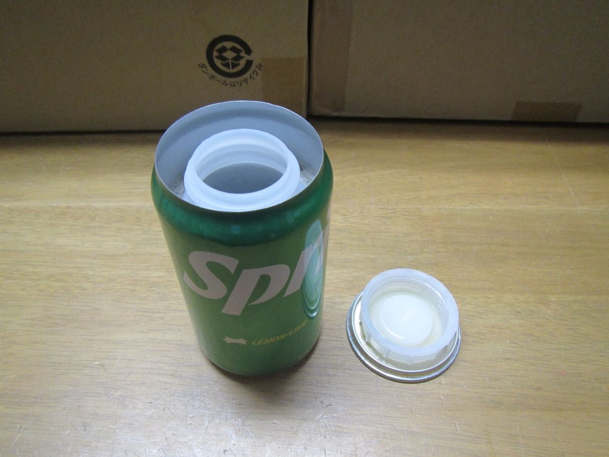 セーフ缶 空き缶ケース ハンドメイドリメイク缶【スプライト 350ml 】
