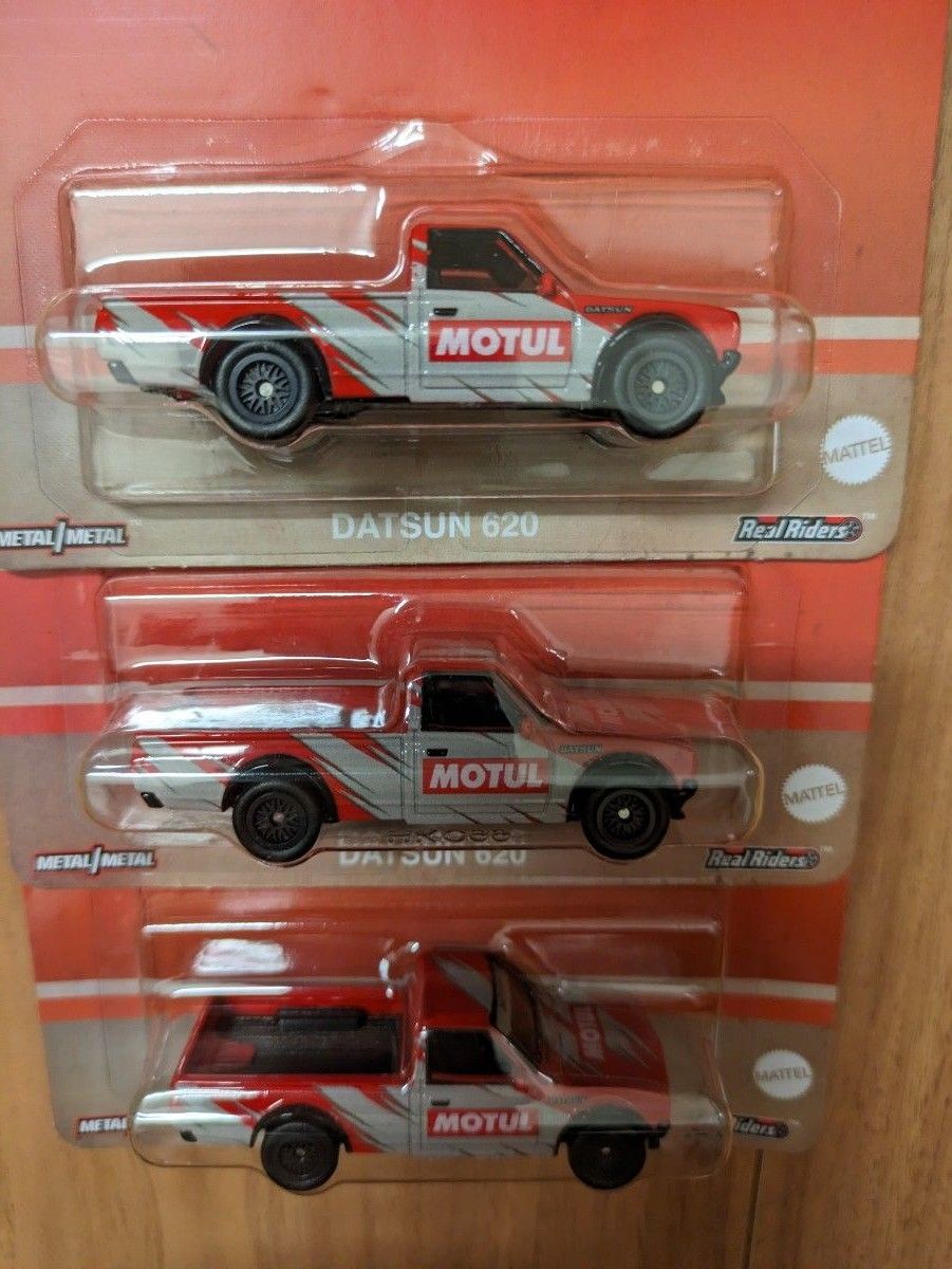 ホットウィール　セブンイレブン限定　ダットサン　3台セット　ポップカルチャー　2023  Hot Wheels DATSUN620