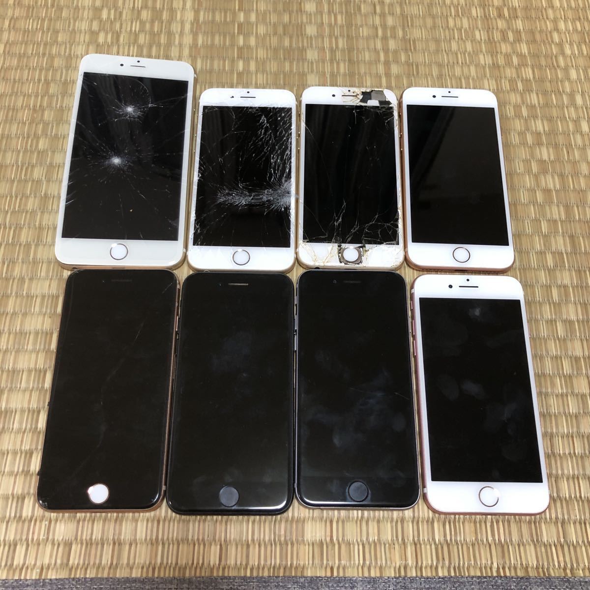 19 iPhone8 7 6Plus 6☆合計8台 まとめ売り☆即決送料込み☆(iPhone