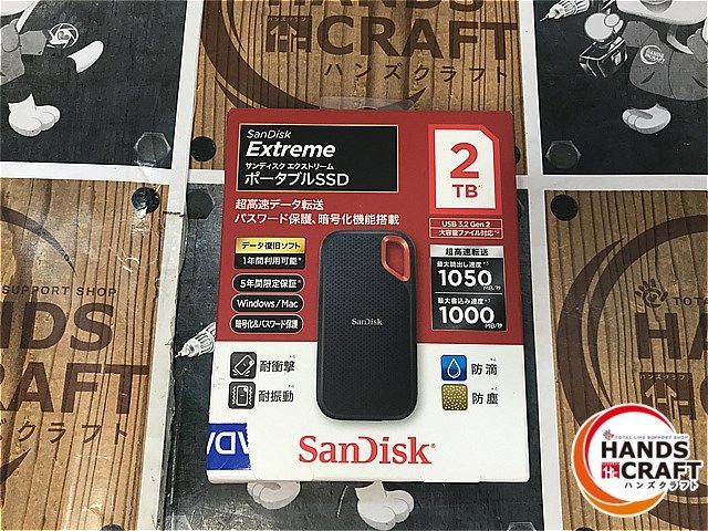 有名な高級ブランド サンディスク ◇SanDisk SDSSDE61-2T 【中古品