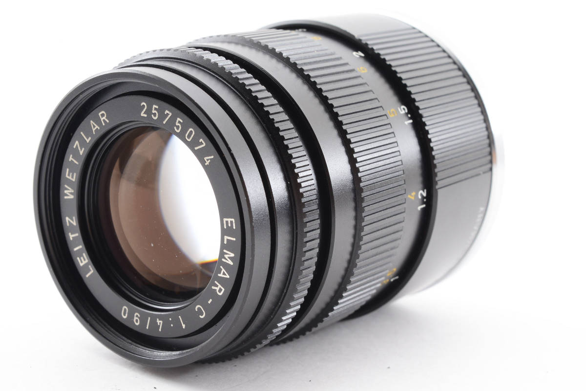 最旬ダウン ◆超美品◆ Leica #1643 単焦点レンズ エルマー ライカ Mマウント F4 90mm C Elmar ライカ