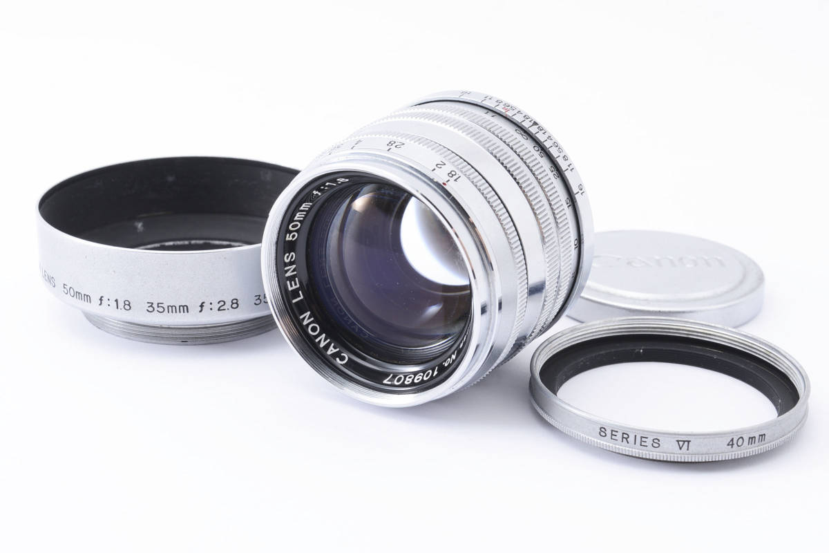 2022秋冬新作】 Leica Lマウント F1.8 50mm CANONLENS CANON キャノン
