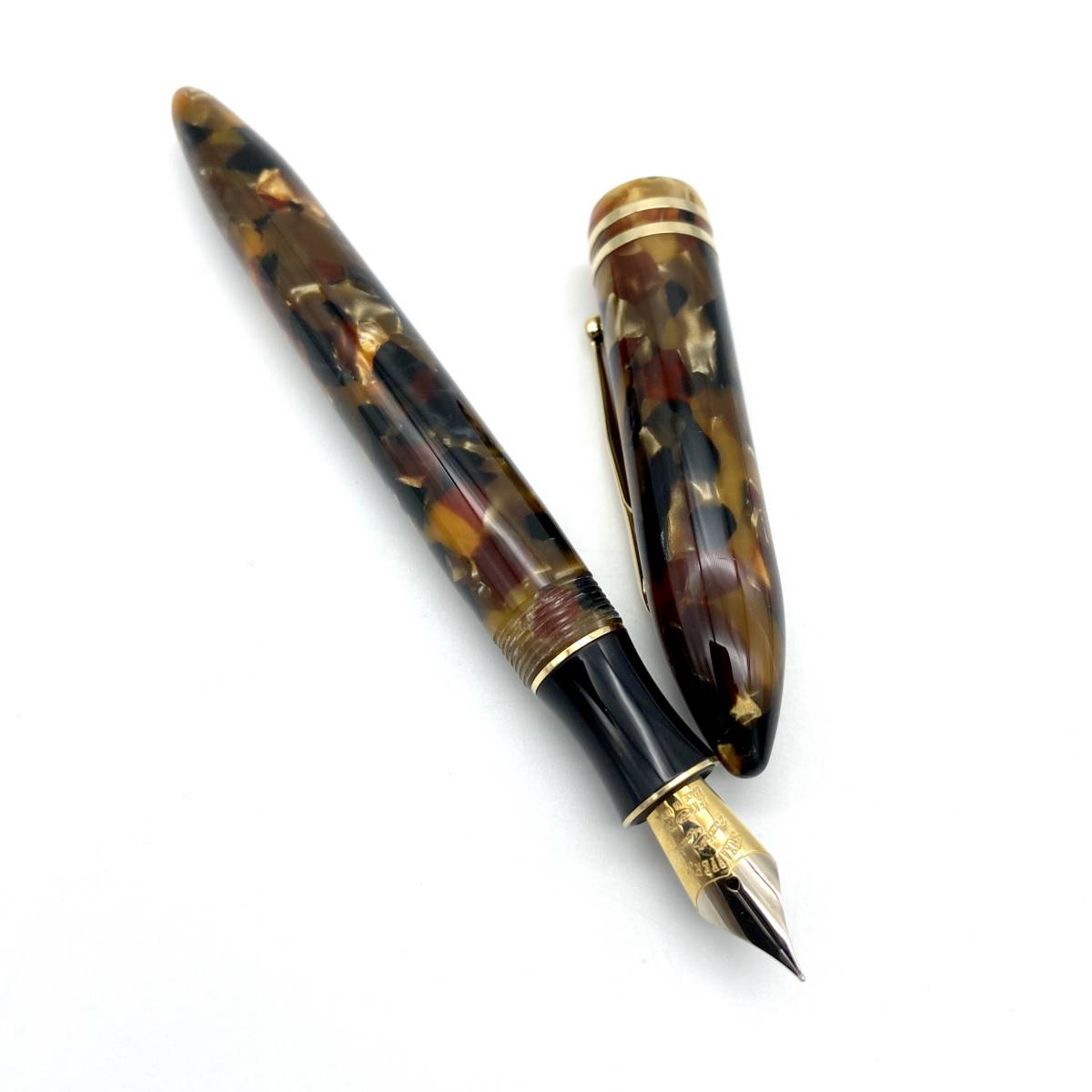 専門ショップ feather sheaffer 万年筆 シェーファー /750刻印あり