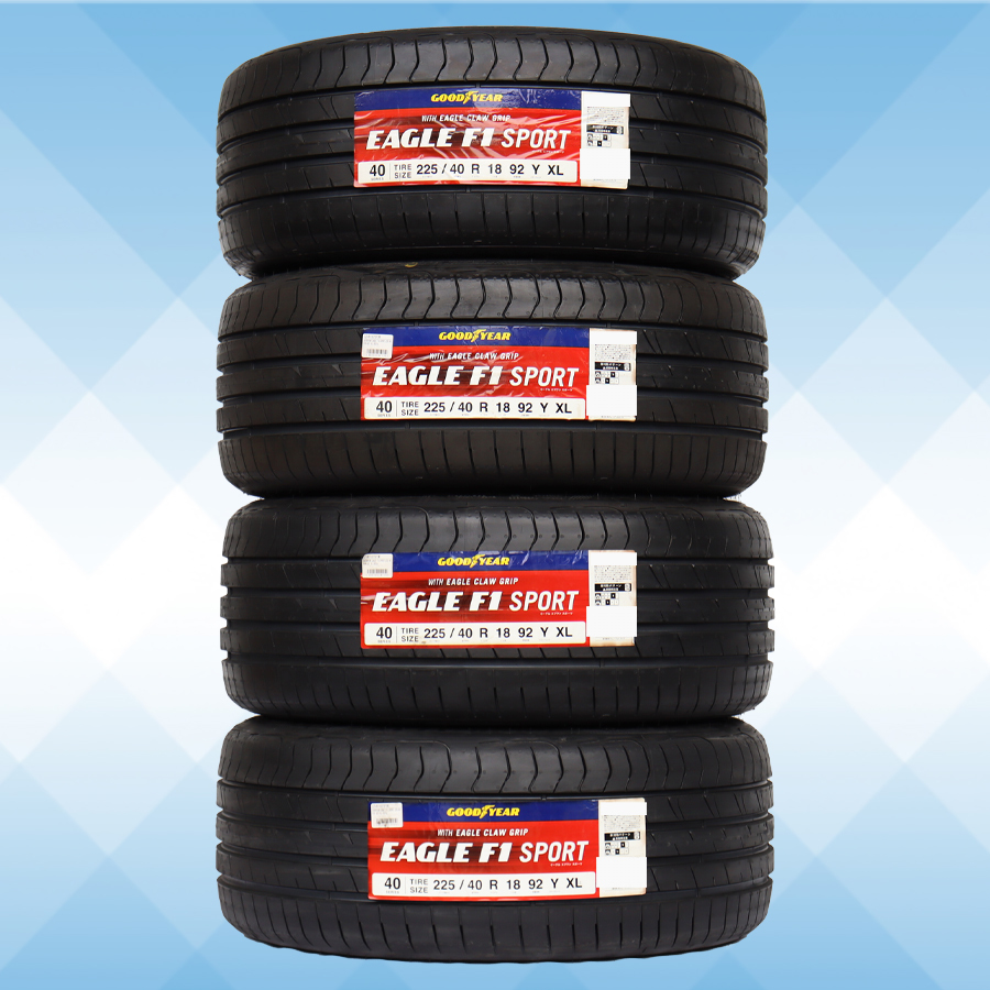 225/40R18 92Y XL GOODYEAR グッドイヤー イーグル EAGLE F1 SPORT 21年製 正規品 送料無料 4本税込 \51,800より 3_画像1