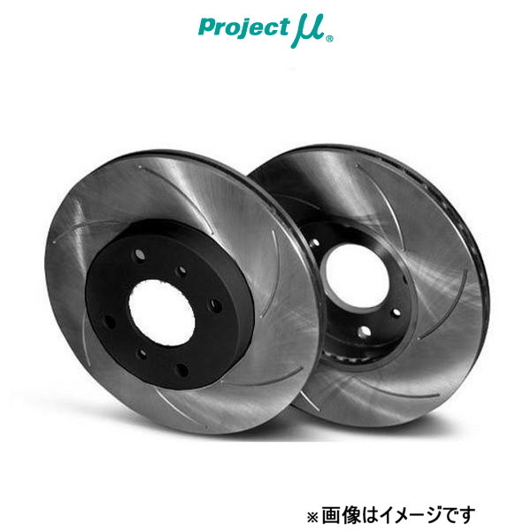 プロジェクトμ ブレーキディスク SCR Pure Plus6 フロント左右セット レガシィ B4 BD5 SPPF101-S6NP Projectμ ローター ディスクローター