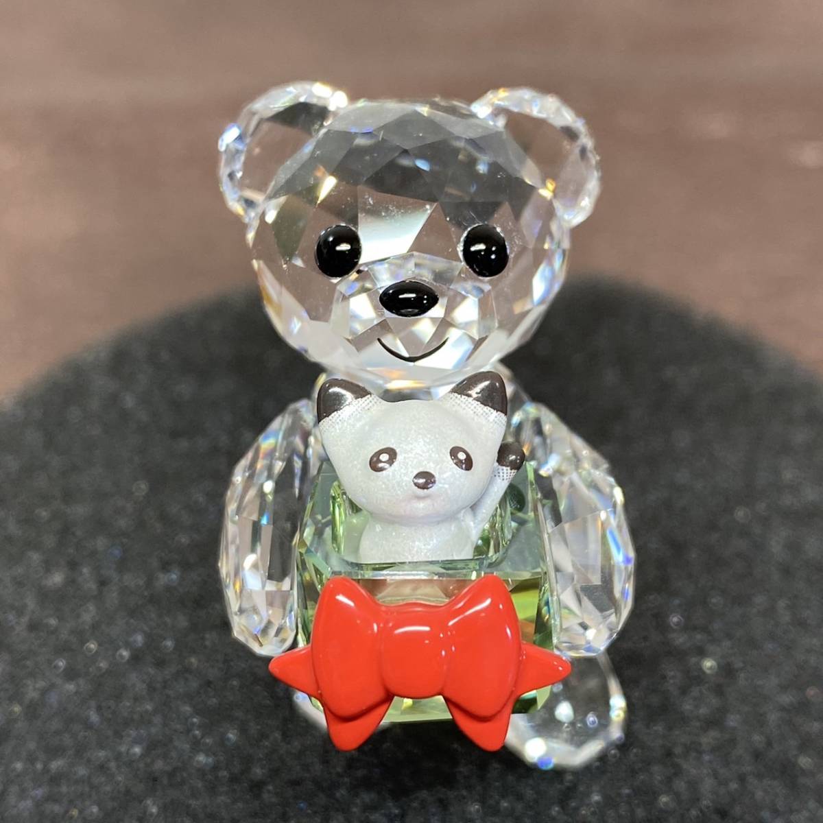 新品 未使用 SWAROVSKI クリスベア クリスタルフィギュリン - 通販